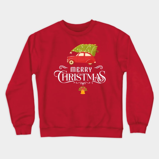 merry christmas Crewneck Sweatshirt by Wintrly